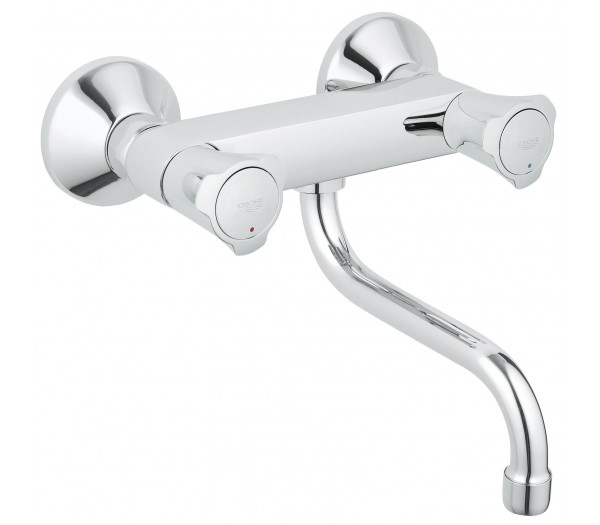 Смеситель для кухонной мойки GROHE Costa L, настенный, хром 