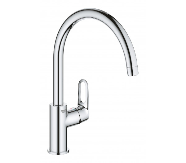 Смеситель для кухонной мойки GROHE BauFlow, хром 