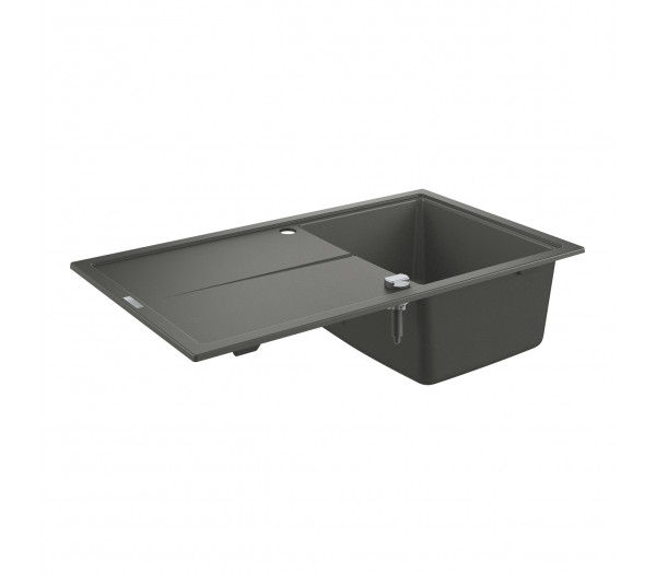Мойка GROHE K400, 860 x 500 мм, серый гранит 