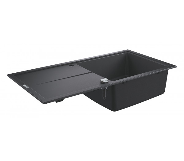 Мойка GROHE K400, 1000 x 500 мм, черный гранит 