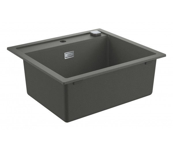 Мойка GROHE K700 с одной чашей, 560 x 510 мм, серый гранит 