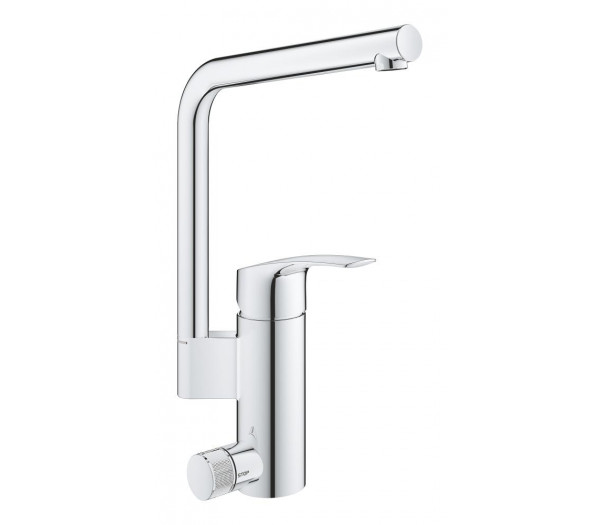 Смеситель для кухонной мойки GROHE Eurosmart, хром 