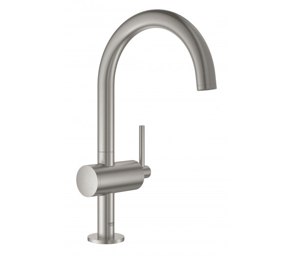 Смеситель для раковины GROHE Atrio, суперсталь 