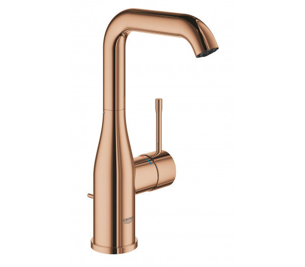 Смеситель для раковины GROHE Essence с донным клапаном, L-Size, теплый закат глянец 