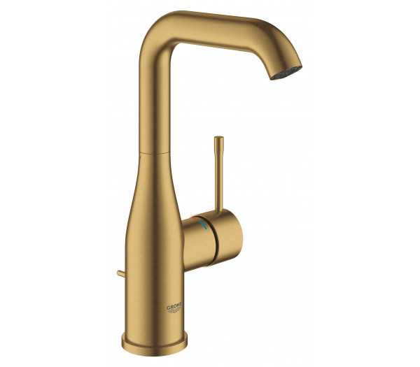 Смеситель для раковины GROHE Essence с донным клапаном, L-Size, холодный рассвет матовый 