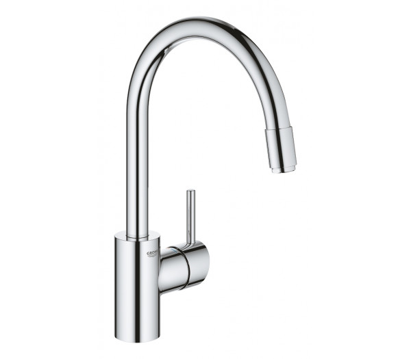 Смеситель для кухонной мойки GROHE Concetto с вытяжным изливом, хром 
