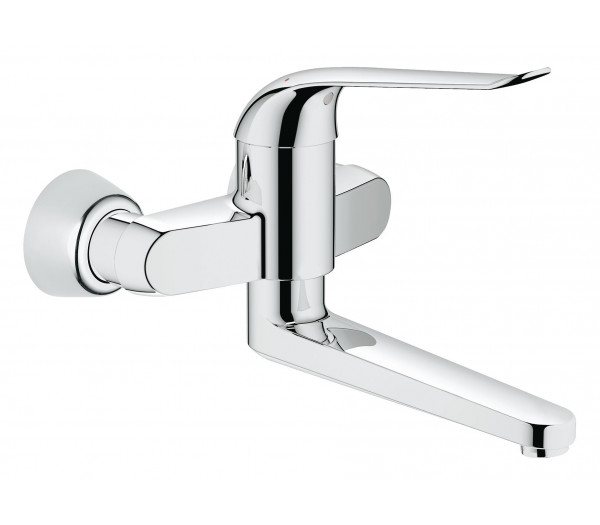 Смеситель для раковины GROHE Euroeco Special (вынос 257 мм, длина рычага 170 мм), хром 