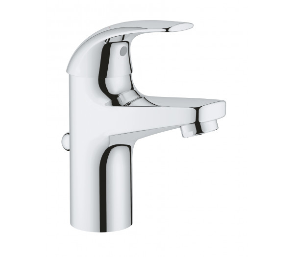 Смеситель для раковины GROHE BauCurve, с донным клапаном, хром 