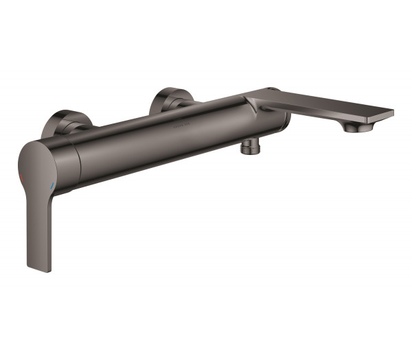 Смеситель для ванны GROHE Allure внешнего монтажа, темный графит глянец 
