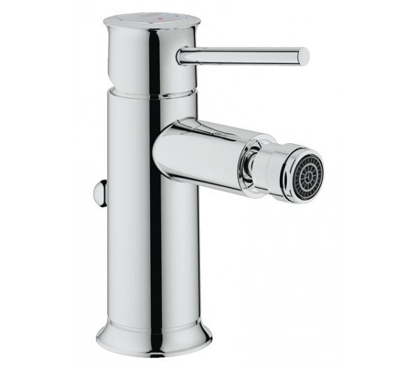 Смеситель для биде GROHE BauClassic с донным клапаном, хром 