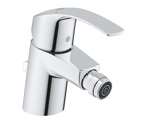 Смеситель для биде GROHE Eurosmart с донным клапаном, хром 