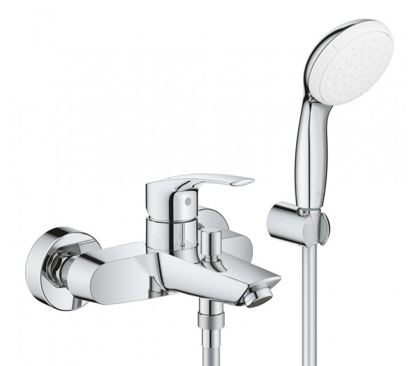 Смеситель для ванны GROHE Eurosmart, хром 