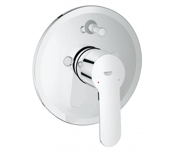 Смеситель для ванны GROHE Eurostyle Cosmopolitan скрытого монтажа, в комплекте с монтажной частью, хром 