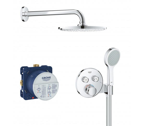Набор для комплектации душа GROHE Grohtherm SmartControl, хром