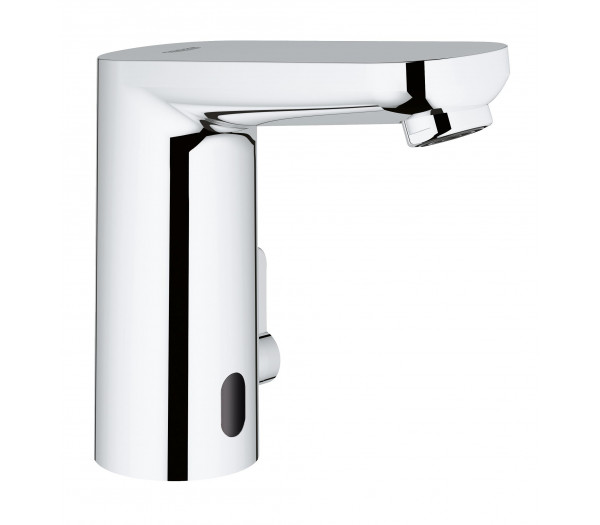 Кран для раковины GROHE Eurosmart Cosmopolitan E Bluetooth инфракрасный, без функции смешивания, питание от сети 230V, хром 