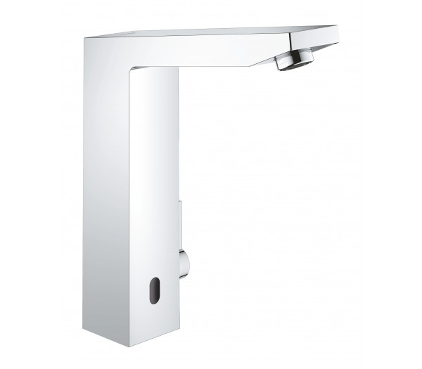 Смеситель для раковины GROHE Eurocube E инфракрасный, с регулировкой температуры, питание от сети 230V, хром 