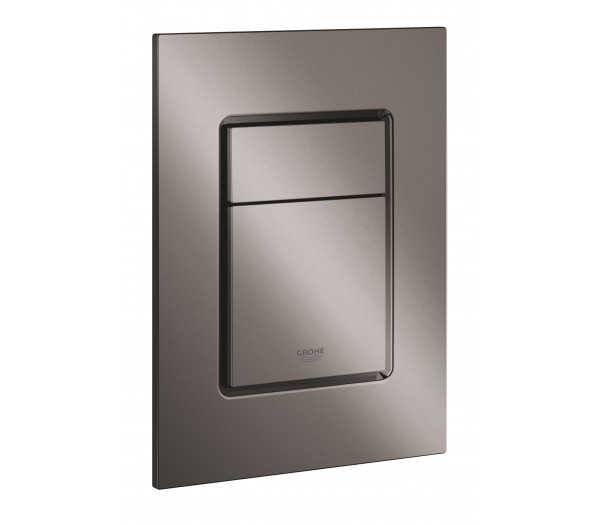 Панель смыва для унитаза GROHE Skate Cosmopolitan, размер S, вертикальная, темный графит глянец 