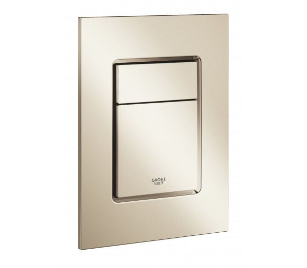 Панель смыва для унитаза GROHE Skate Cosmopolitan, размер S, вертикальная, никель глянец 