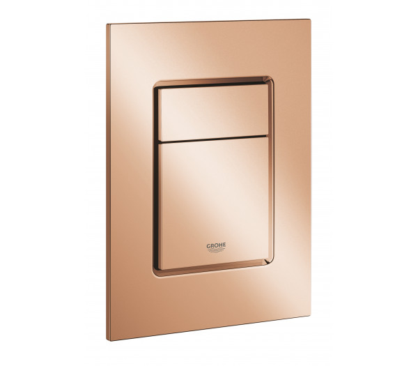 Панель смыва для унитаза GROHE Skate Cosmopolitan, размер S, вертикальная, теплый закат глянец 