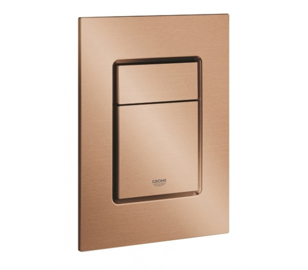 Панель смыва для унитаза GROHE Skate Cosmopolitan, размер S, вертикальная, теплый закат матовый (37535DL0)