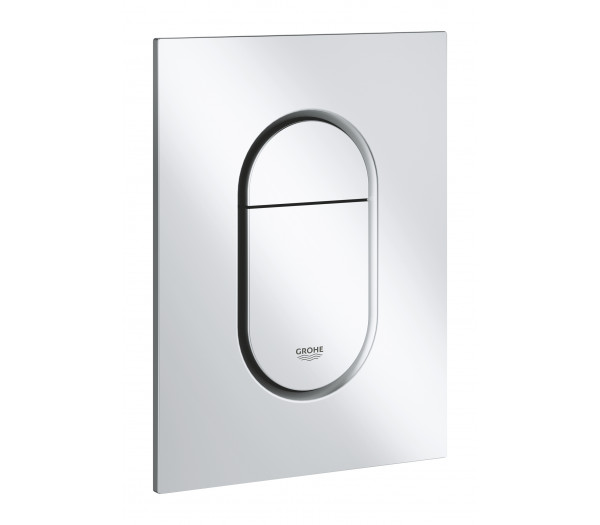Панель смыва для унитаза GROHE Arena Cosmopolitan, размер S, матовый хром 