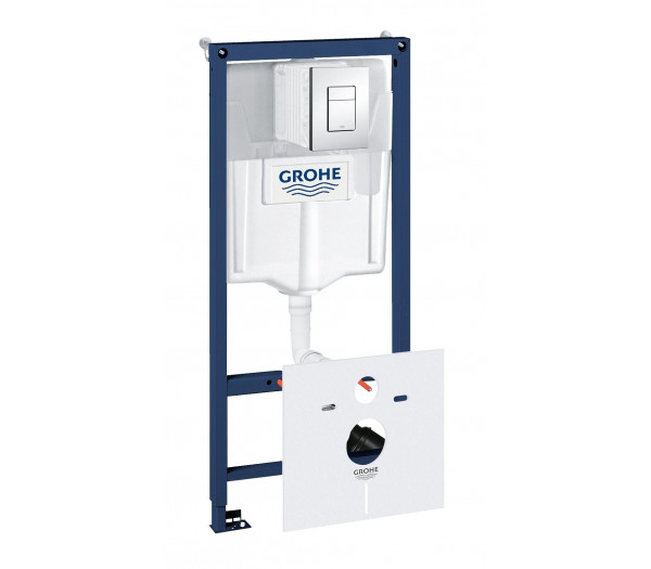 Система инсталляции для унитаза, GROHE Rapid SL, комплект 5 в 1, монтажная высота 1.13 м