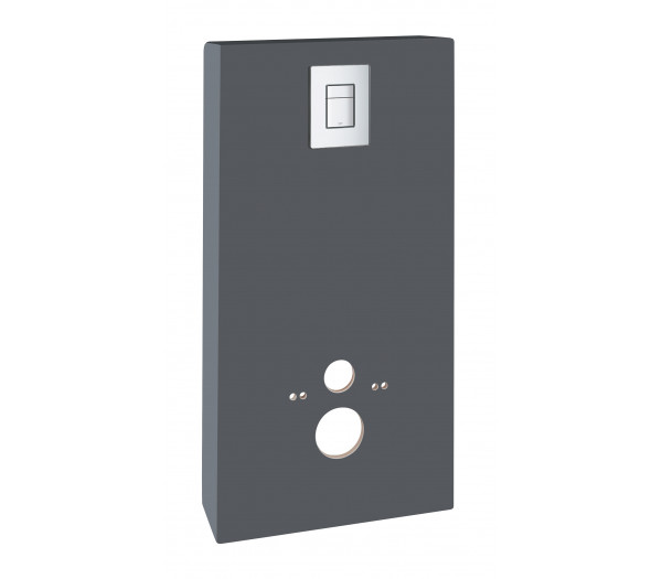 Система инсталляции GROHE Solido Monobloc для подвесного унитаза, черная 