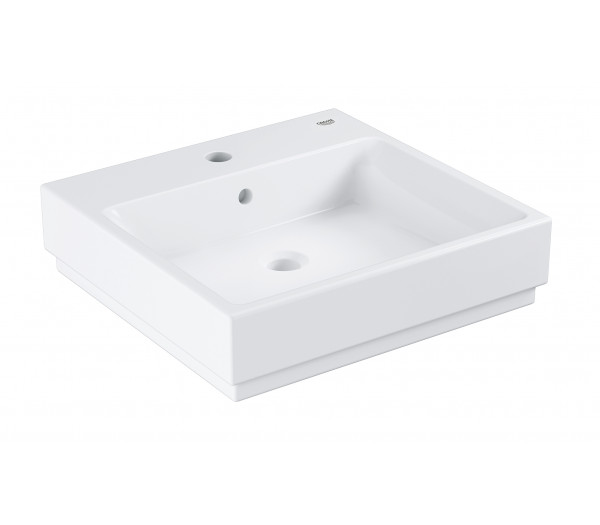 Раковина GROHE Cube Ceramic, подвесная 50 см, альпин-белый 