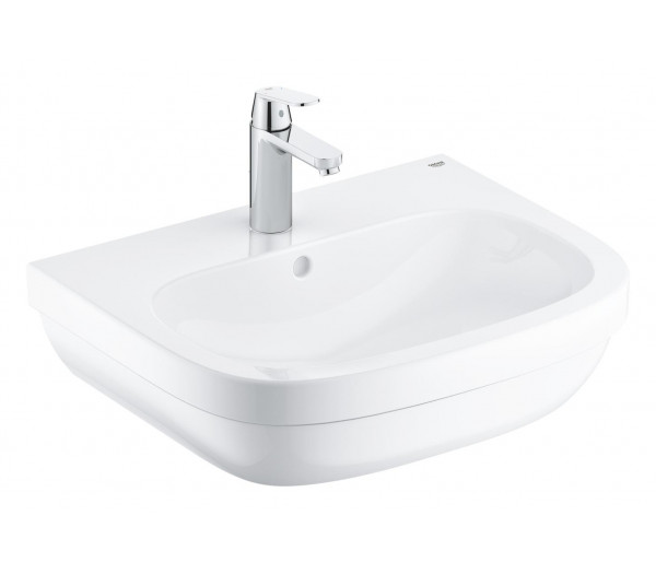 Набор для ванной GROHE Euro Ceramic: раковина, смеситель, угловые вентили и сифон 
