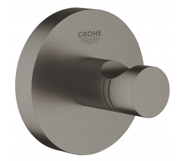 Крючок для халата GROHE Essentials, тёмный графит матовый (40364AL1)
