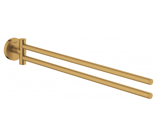 Двойной держатель для полотенца GROHE Essentials, холодный рассвет матовый 