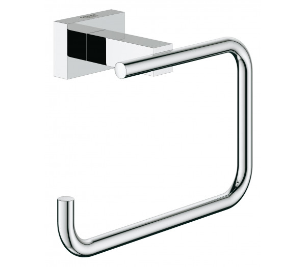 Держатель для туалетной бумаги GROHE Essentials Cube без крышки, хром 