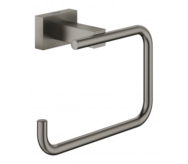 Держатель бумаги без крышки GROHE Essentials Cube, темный графит матовый (40507AL1)