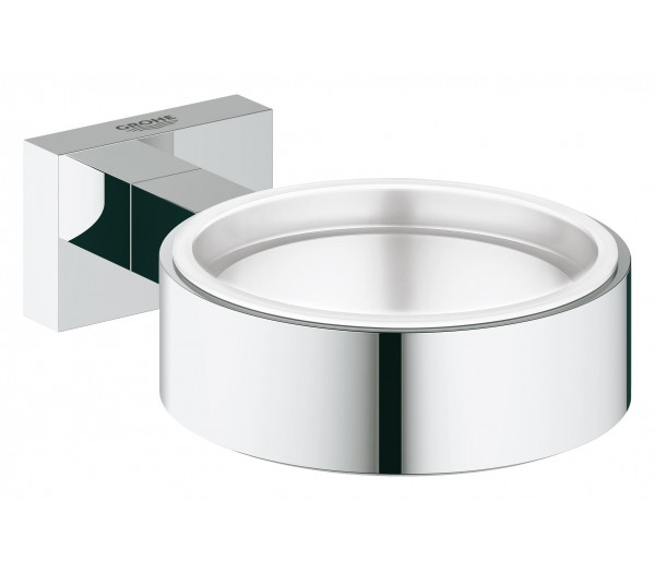 Держатель для стакана или мыльницы GROHE Essentials Cube, хром 
