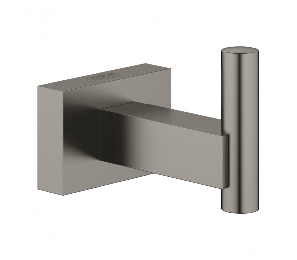 Крючок для банного халата GROHE Essentials Cube, темный графит матовый (40511AL1)