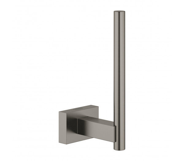 Держатель запасного рулона бумаги GROHE Essentials Cube, темный графит матовый 