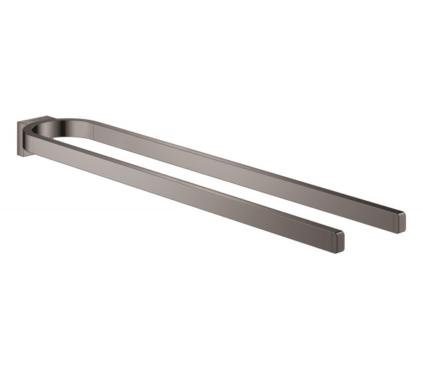 Держатель для полотенца GROHE Selection, двойной, темный графит глянец 