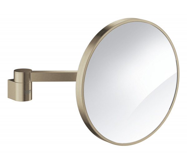 Косметическое зеркало GROHE Selection, никель матовый 