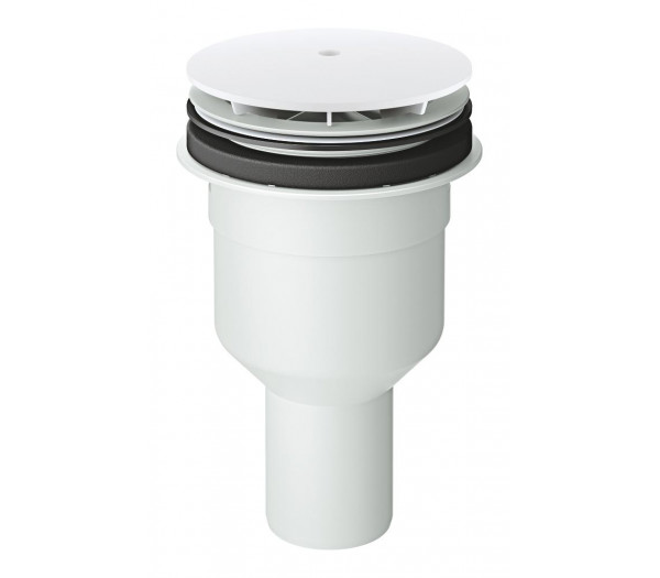 Сливной гарнитур для универсальных душевых поддонов GROHE, вертикальный, альпин-белый 