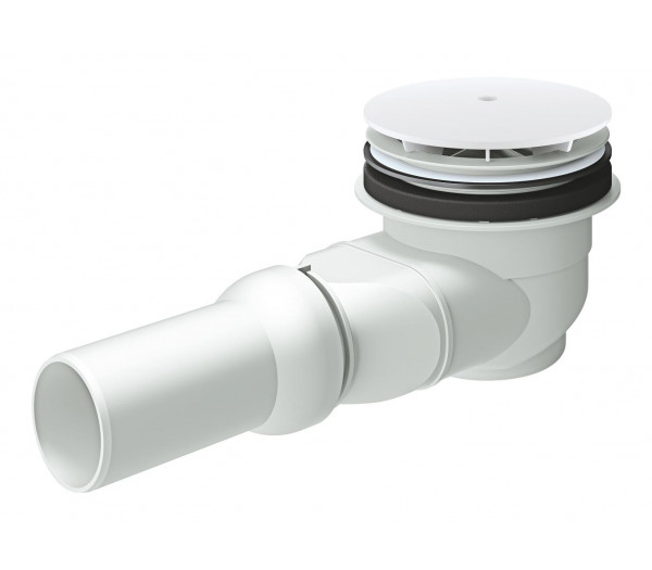 Сливной гарнитур для универсальных душевых поддонов GROHE, горизонтальный, альпин-белый 