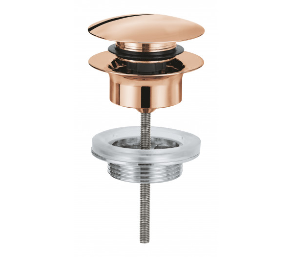 Донный клапан для раковины GROHE, теплый закат глянец 65807DA0(65807DA0)