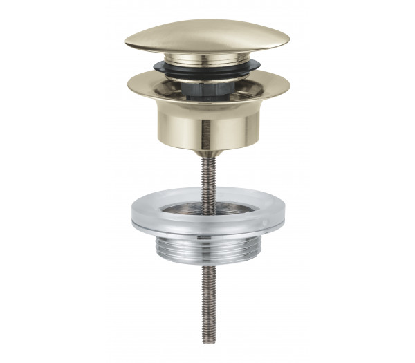 Донный клапан для раковины GROHE, никель матовый 