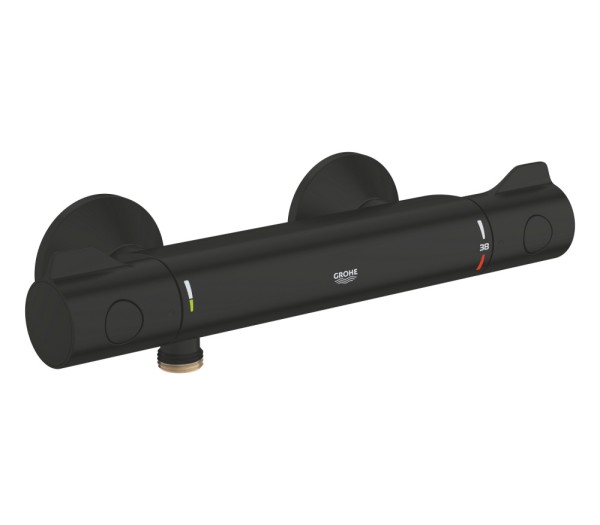 Термостат для душа GROHE Grohtherm 800, матовый черный