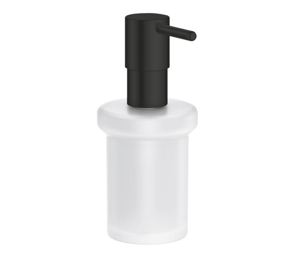 Дозатор жидкого мыла GROHE Essentials, матовый черный