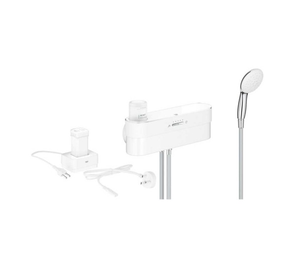 Душевой набор GROHE Purefoam, 2 режима, 1750 мм, 7,6 л/мин, хром