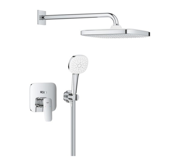 Душевая система GROHE Cubeo со смесителем для душа, хром