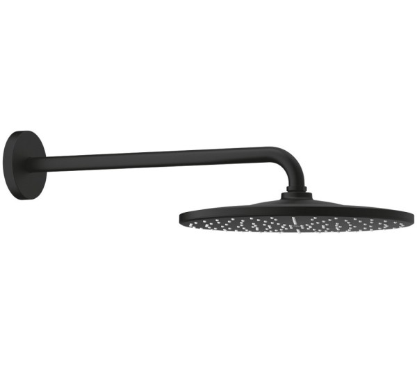 Верхний душ GROHE Rainshower Mono 310, 9,5 л/мин, 1 режим, 422 мм, фантомный черный
