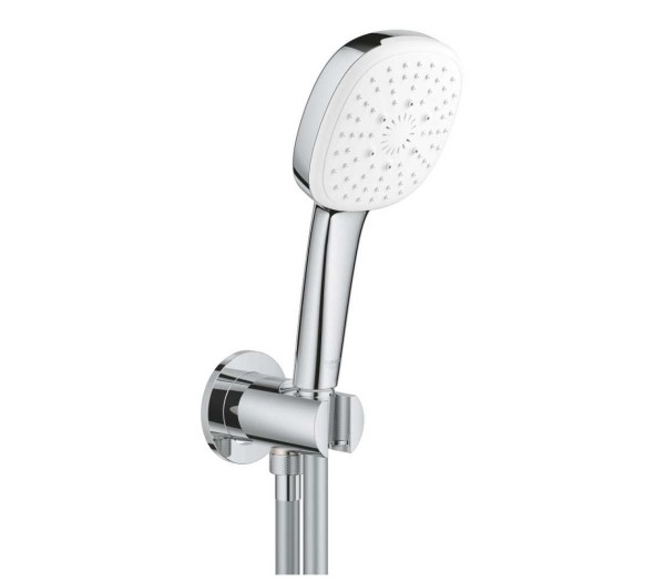 Душевой набор GROHE Tempesta Cube 110, 3 режима, 1500 мм, 7,4 л/мин, хром