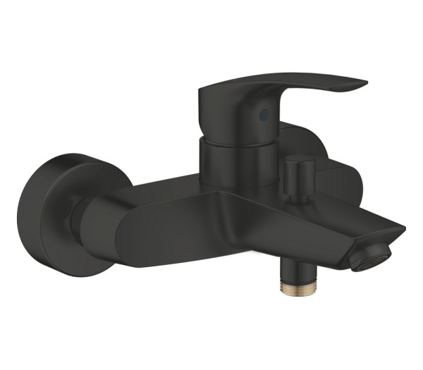 Смеситель для ванны GROHE Eurosmart, матовый черный