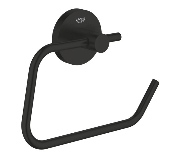 Держатель для туалетной бумаги GROHE Essentials, черный матовый